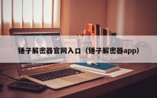 锤子解密器官网入口（锤子解密器app）