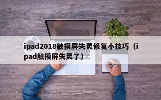 ipad2018触摸屏失灵修复小技巧（ipad触摸屏失灵了）