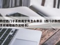 数控西门子系统用字母怎么表示（西门子数控系统编程操作说明书）