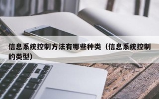信息系统控制方法有哪些种类（信息系统控制的类型）
