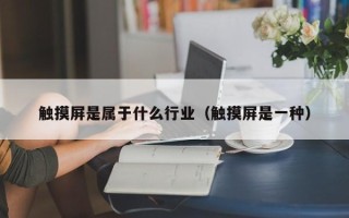 触摸屏是属于什么行业（触摸屏是一种）