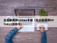 台达触摸屏110ws手册（台达触摸屏b07s411说明书）