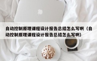 自动控制原理课程设计报告总结怎么写啊（自动控制原理课程设计报告总结怎么写啊）