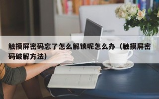 触摸屏密码忘了怎么解锁呢怎么办（触摸屏密码破解方法）