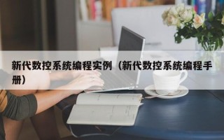 新代数控系统编程实例（新代数控系统编程手册）