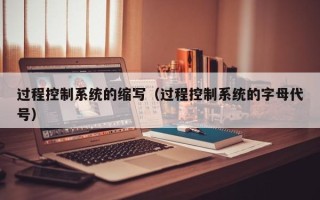 过程控制系统的缩写（过程控制系统的字母代号）