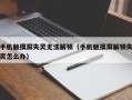 手机触摸屏失灵无法解锁（手机触摸屏解锁失灵怎么办）