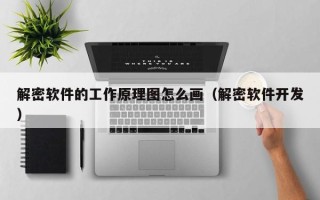 解密软件的工作原理图怎么画（解密软件开发）