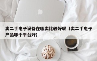 卖二手电子设备在哪卖比较好呢（卖二手电子产品哪个平台好）