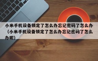 小米手机设备锁定了怎么办忘记密码了怎么办（小米手机设备锁定了怎么办忘记密码了怎么办呢）