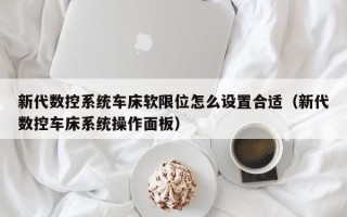 新代数控系统车床软限位怎么设置合适（新代数控车床系统操作面板）