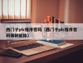 西门子plc程序密码（西门子plc程序密码强制解除）