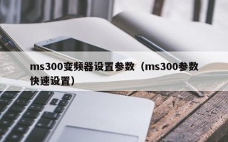 ms300变频器设置参数（ms300参数快速设置）