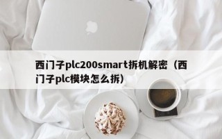 西门子plc200smart拆机解密（西门子plc模块怎么拆）