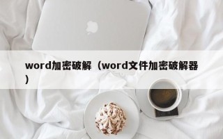 word加密破解（word文件加密破解器）