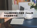 fanuc数控系统工作原理（fanuc数控系统参数手册）