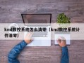 knd数控系统怎么清零（knd数控系统计件清零）