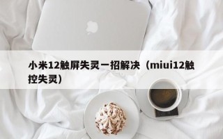 小米12触屏失灵一招解决（miui12触控失灵）