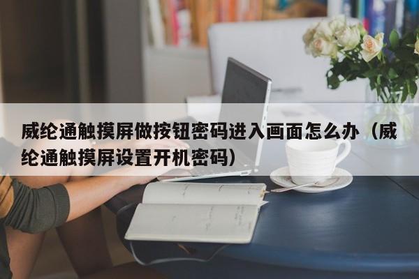 威纶通触摸屏做按钮密码进入画面怎么办（威纶通触摸屏设置开机密码）-第1张图片-晋江速捷自动化科技有限公司