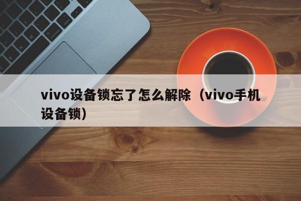 vivo设备锁忘了怎么解除（vivo手机设备锁）-第1张图片-晋江速捷自动化科技有限公司