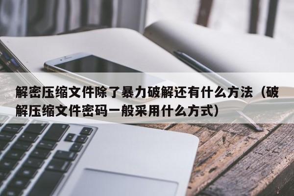 解密压缩文件除了暴力破解还有什么方法（破解压缩文件密码一般采用什么方式）-第1张图片-晋江速捷自动化科技有限公司