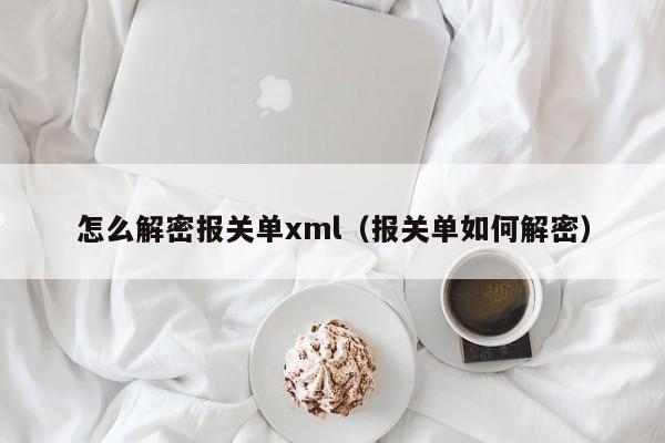 怎么解密报关单xml（报关单如何解密）-第1张图片-晋江速捷自动化科技有限公司