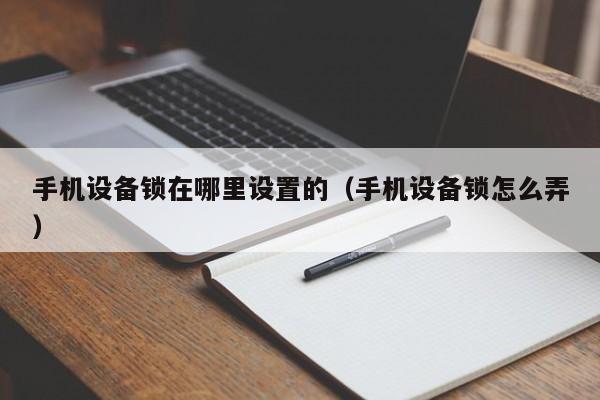 手机设备锁在哪里设置的（手机设备锁怎么弄）-第1张图片-晋江速捷自动化科技有限公司