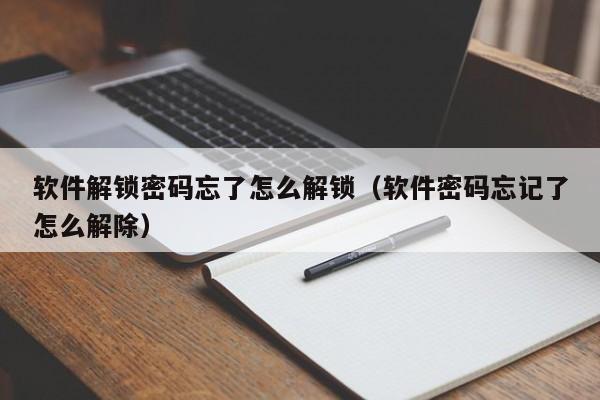 软件解锁密码忘了怎么解锁（软件密码忘记了怎么解除）-第1张图片-晋江速捷自动化科技有限公司