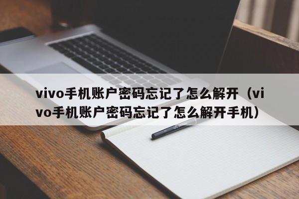 vivo手机账户密码忘记了怎么解开（vivo手机账户密码忘记了怎么解开手机）-第1张图片-晋江速捷自动化科技有限公司