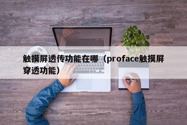 触摸屏透传功能在哪（proface触摸屏穿透功能）-第1张图片-晋江速捷自动化科技有限公司