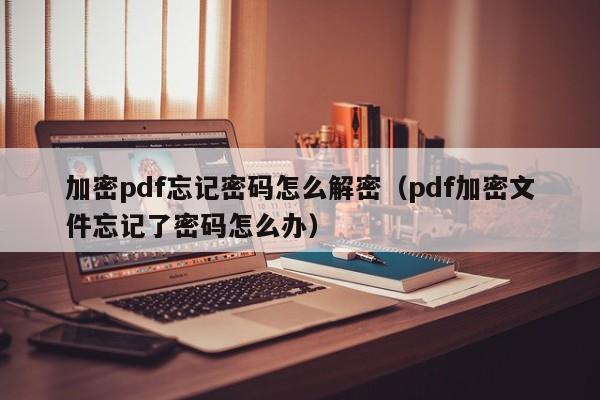 加密pdf忘记密码怎么解密（pdf加密文件忘记了密码怎么办）-第1张图片-晋江速捷自动化科技有限公司