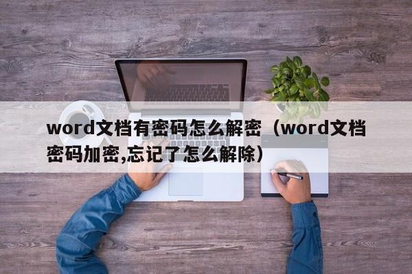 word文档有密码怎么解密（word文档密码加密,忘记了怎么解除）-第1张图片-晋江速捷自动化科技有限公司