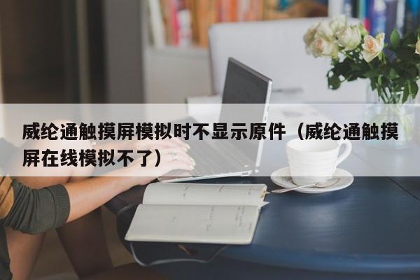 威纶通触摸屏模拟时不显示原件（威纶通触摸屏在线模拟不了）-第1张图片-晋江速捷自动化科技有限公司