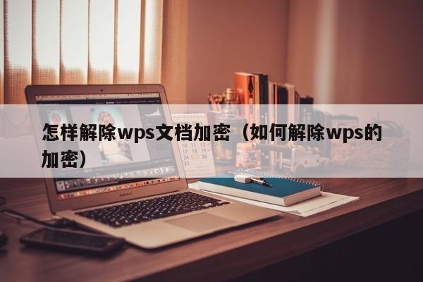 怎样解除wps文档加密（如何解除wps的加密）-第1张图片-晋江速捷自动化科技有限公司