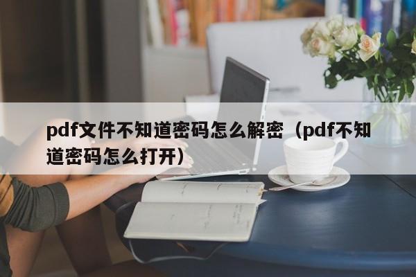 pdf文件不知道密码怎么解密（pdf不知道密码怎么打开）-第1张图片-晋江速捷自动化科技有限公司