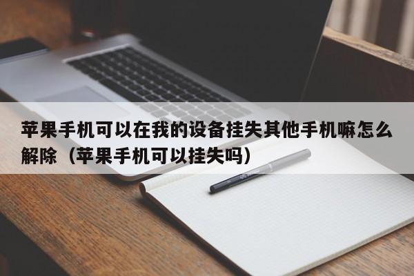 苹果手机可以在我的设备挂失其他手机嘛怎么解除（苹果手机可以挂失吗）-第1张图片-晋江速捷自动化科技有限公司