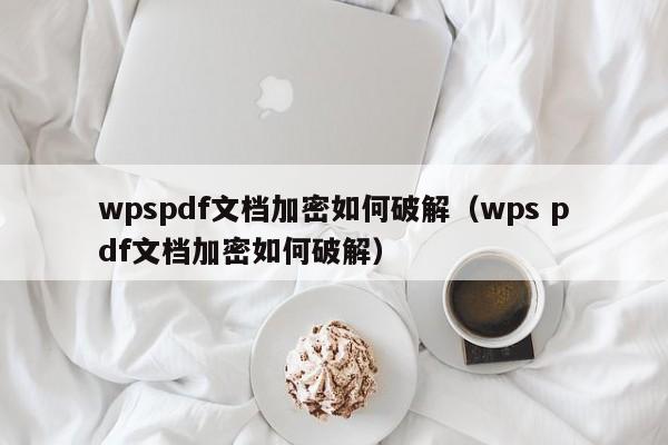 wpspdf文档加密如何破解（wps pdf文档加密如何破解）-第1张图片-晋江速捷自动化科技有限公司