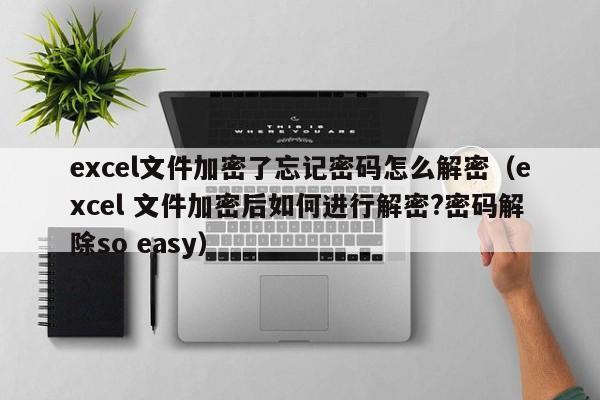 excel文件加密了忘记密码怎么解密（excel 文件加密后如何进行解密?密码解除so easy）-第1张图片-晋江速捷自动化科技有限公司