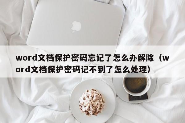 word文档保护密码忘记了怎么办解除（word文档保护密码记不到了怎么处理）-第1张图片-晋江速捷自动化科技有限公司