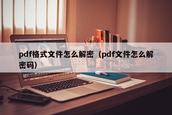 pdf格式文件怎么解密（pdf文件怎么解密码）-第1张图片-晋江速捷自动化科技有限公司