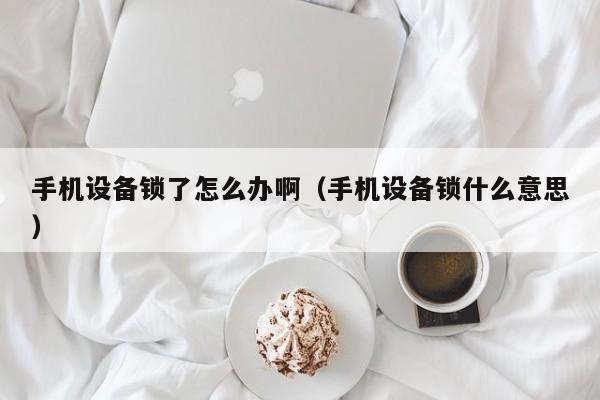 手机设备锁了怎么办啊（手机设备锁什么意思）-第1张图片-晋江速捷自动化科技有限公司