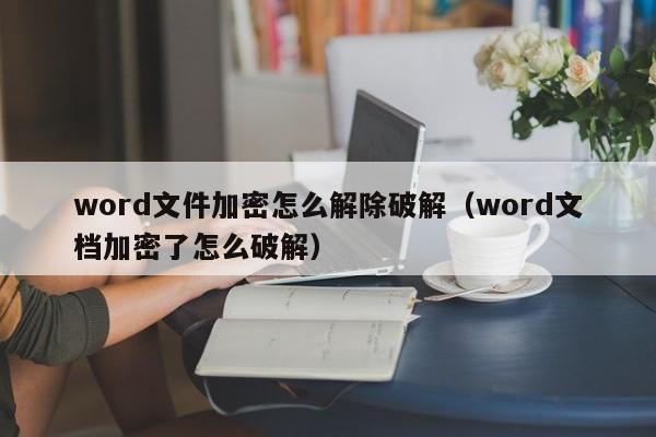 word文件加密怎么解除破解（word文档加密了怎么破解）-第1张图片-晋江速捷自动化科技有限公司